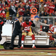 In another example of the disposable running back, Niners’ Tevin Campbell is carted off the field during the NFC Championship and is replaced by Raheem Mostert, who runs San Francisco back into the Super Bowl. Mostert would rush for 220 yards and score four touchdowns.